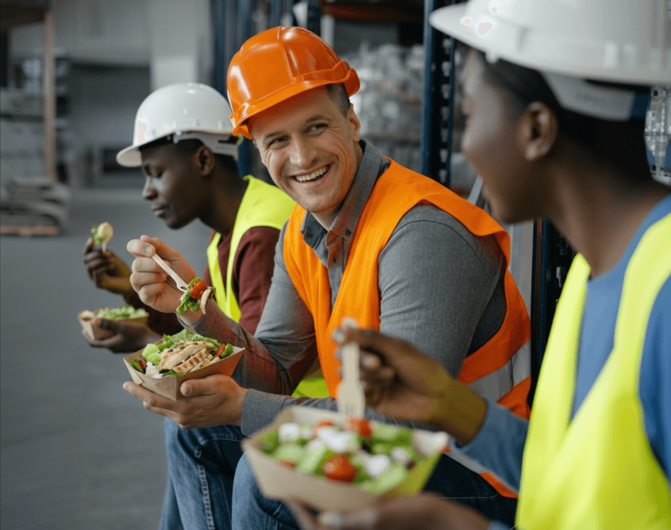 Fresh Bahamian food for your job site