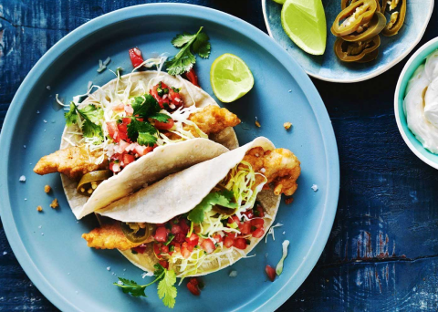Chef 242 menu — tacos